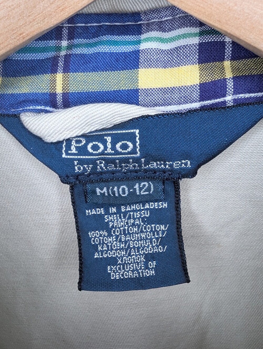 Polo Ralph Lauren Boys Harrington Lightweight Cotton Khaki Jacket 10-12 - Picture 3 of 12